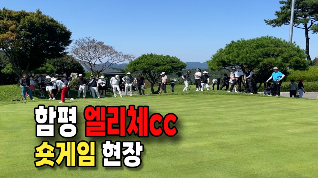 함평엘리체cc 숏게임 현장